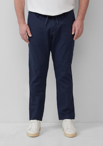 s.Oliver Loosefit Hose 'Detroit' in Blau: Vorderseite