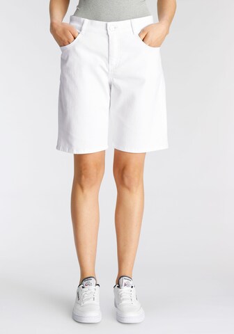 MAC Loose fit Jeans in White: front