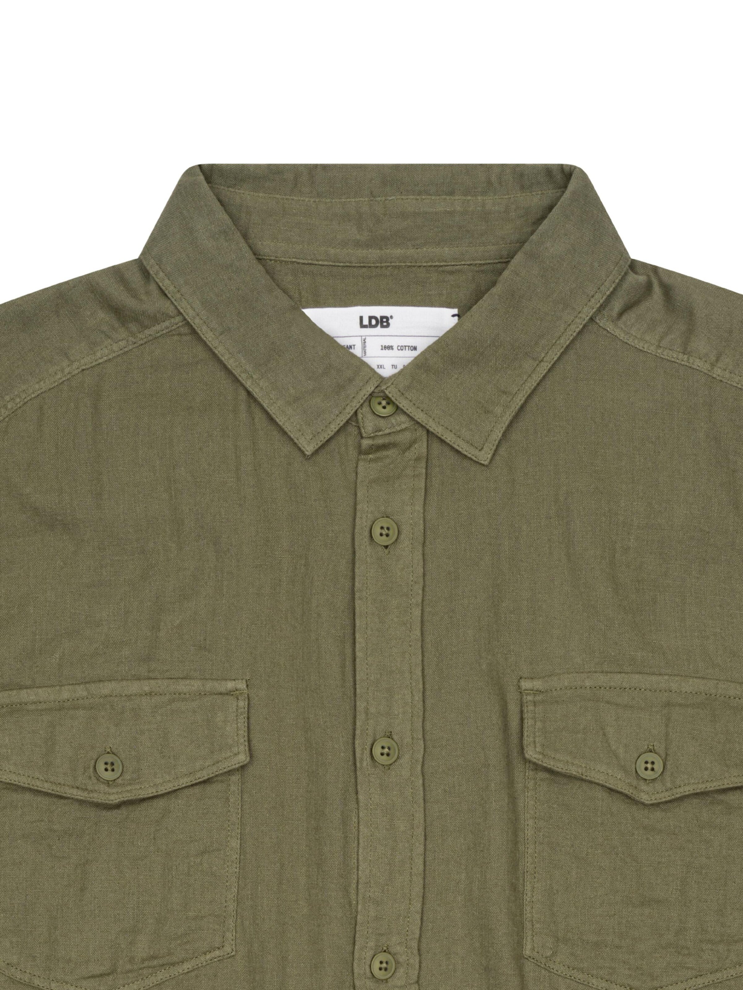 Coupe regular Chemise LDB en gris