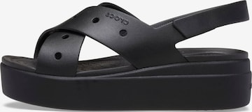 CrocsKlompe 'Brooklyn 4U' - crna boja: prednji dio