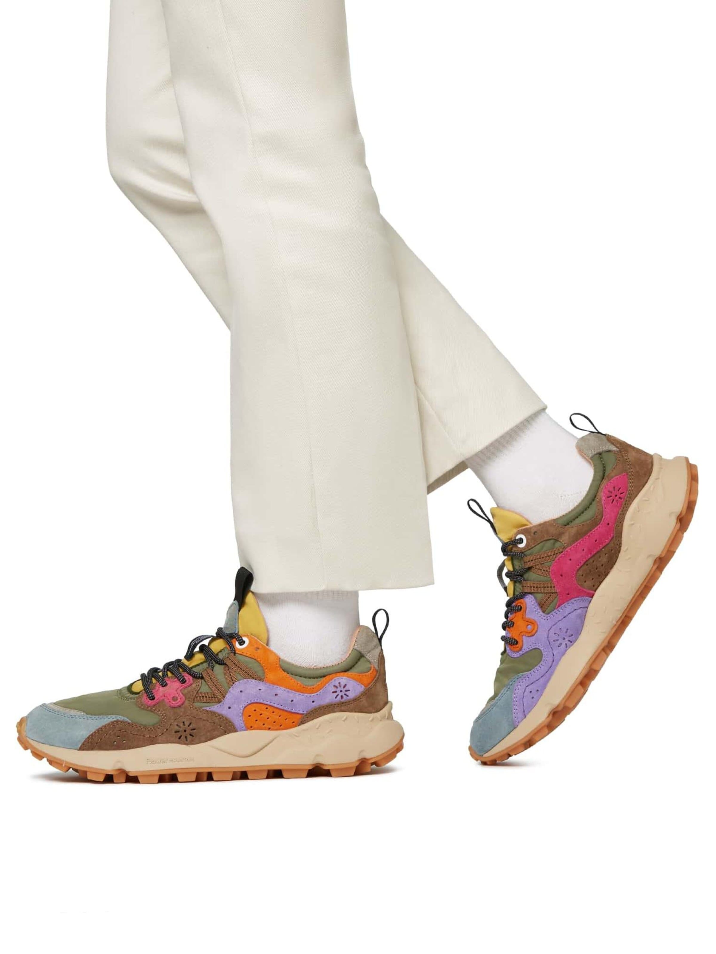Flower Mountain Sneakers laag 'YAMANO 3 UNI' in Gemengde kleuren
