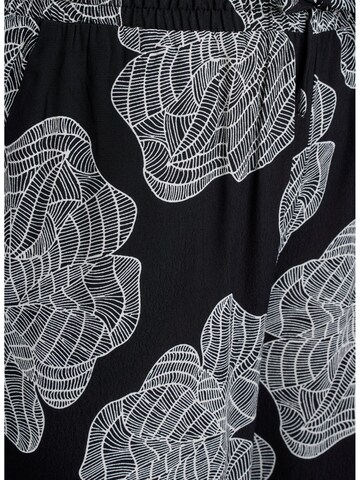 Loosefit Pantaloni 'Vbella' di Zizzi in nero