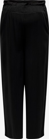 Only Maternity Wide leg Broek 'Caly' in Zwart: voorkant