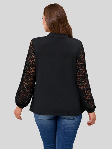 LapaPlus Bluse in Schwarz