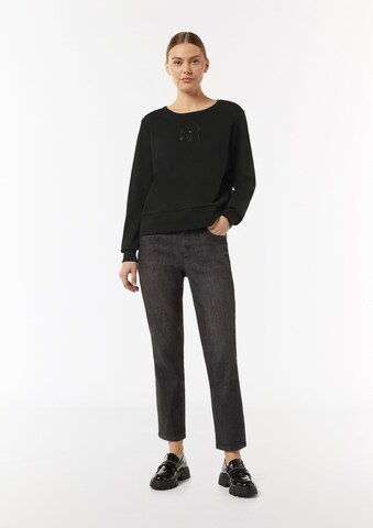 comma casual identity Sweatshirt in Zwart