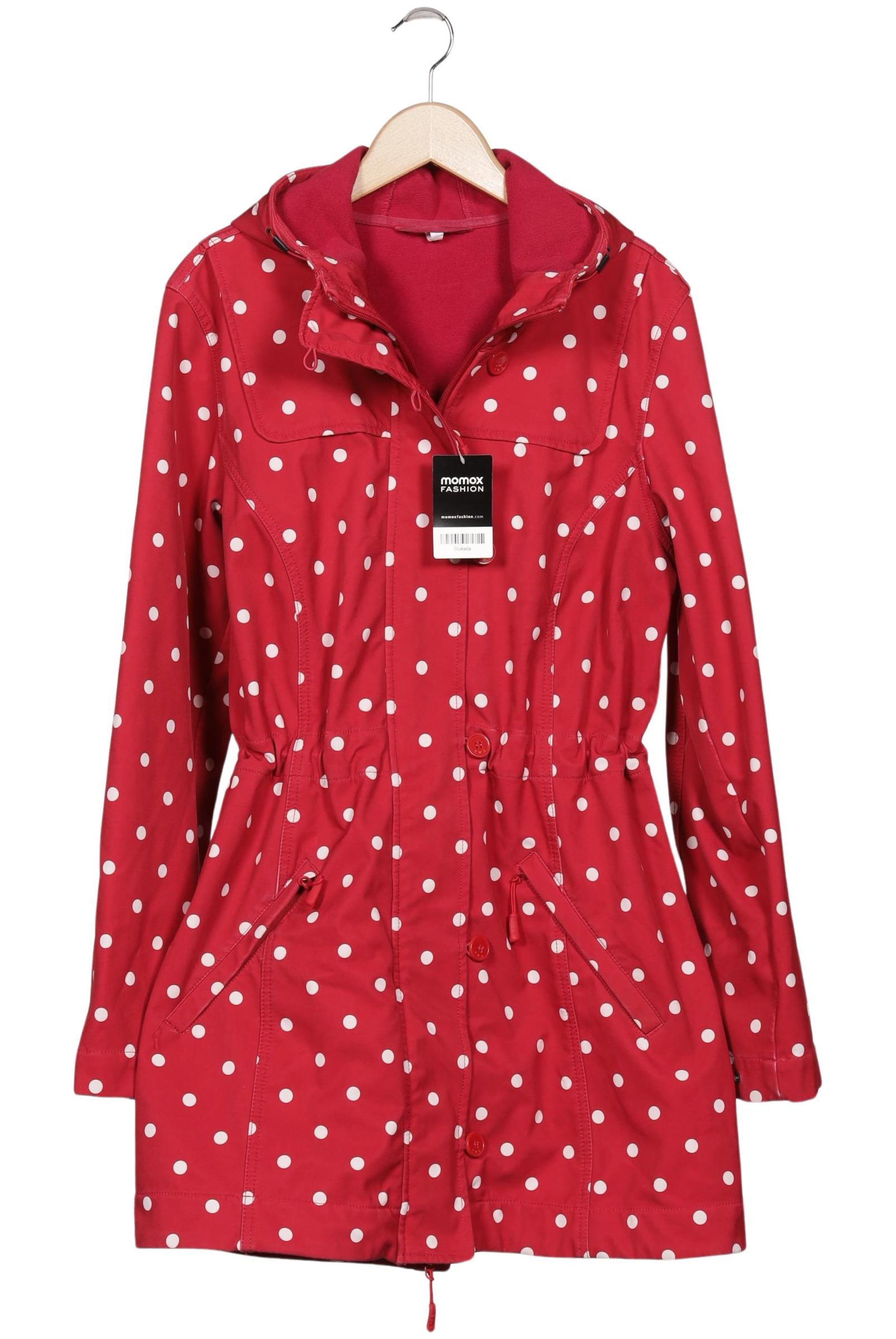 Blutsgeschwister Mantel XL in Rot: Vorderseite