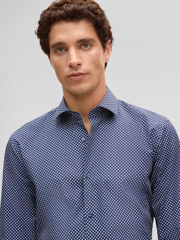 STRELLSON Slim fit Business shirt 'Stan' in Blue