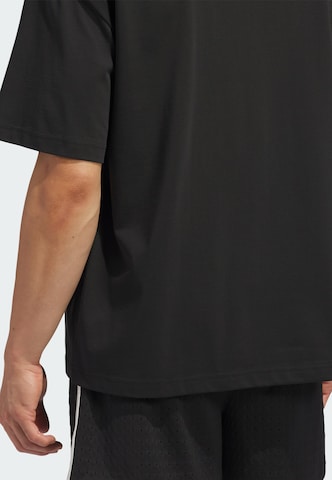 Maglietta 'Only The Best For The Athlete' di ADIDAS ORIGINALS in nero