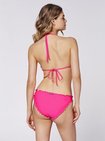 CHIEMSEE Triangel Bikinitop in Pink