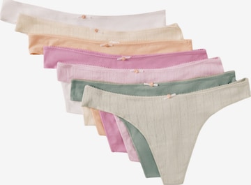 Women' Secret Stringit värissä beige: etupuoli