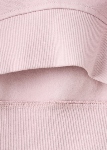 MANGO KIDS Sweatshirt 'Hkpeace' in Pink