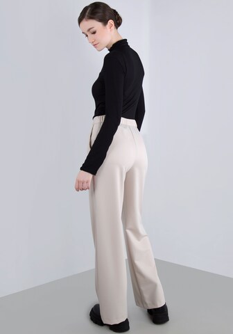IMPERIAL Wide leg Pants in White