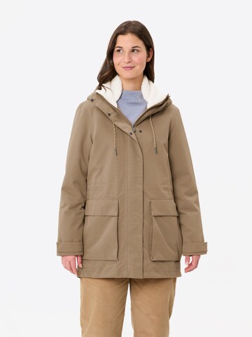 VAUDE Parka 'Manukau III' in Beige: Vorderseite