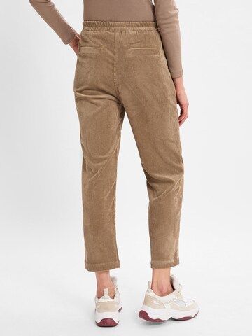 Marie Lund Loosefit Broek in Beige