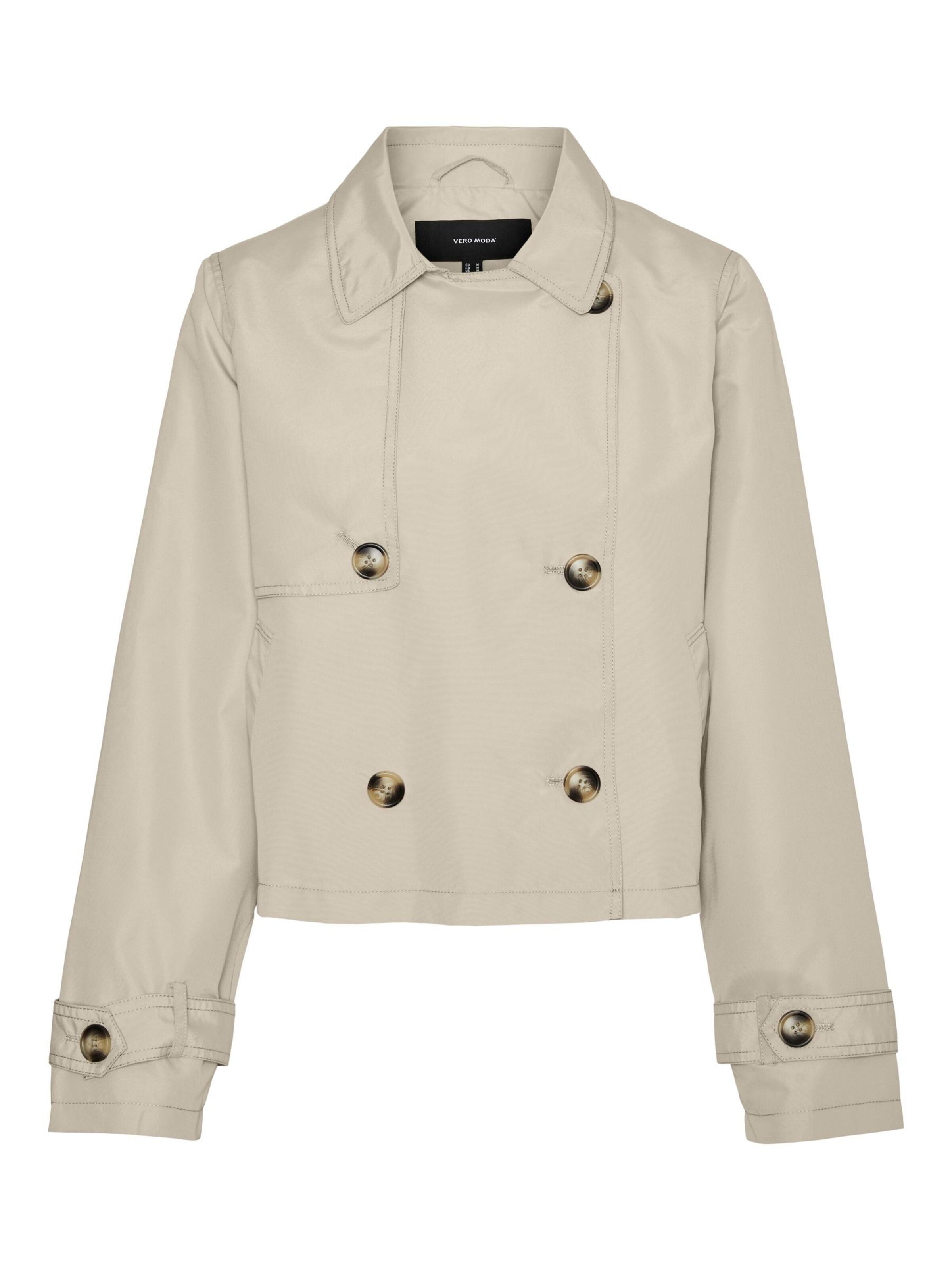 VERO MODA Overgangsjakke i beige: forside