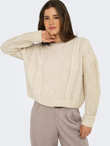 Pull-over 'ONLElly' ONLY en blanc