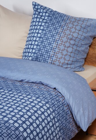 SCHIESSER Duvet Cover 'Henka' in Blue