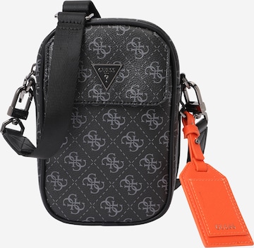 GUESSTorba preko ramena 'MILANO CROSSBODY MICRO' - crna boja: prednji dio