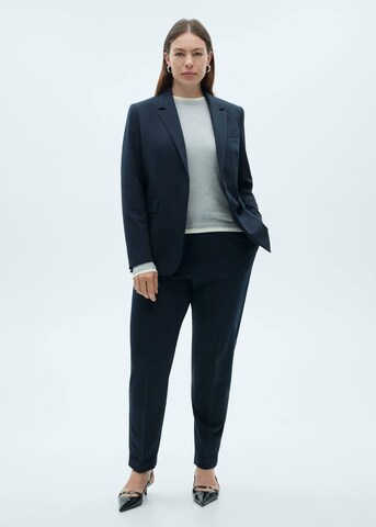 MANGO Blazer 'Boreal' in Blue
