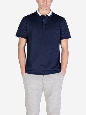 Maglietta 'SS PAUL GUESS COLLAR POLO M6RP47 KARS2' di GUESS in blu: frontale
