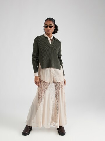 Pull-over 'Halima' WEEKDAY en vert