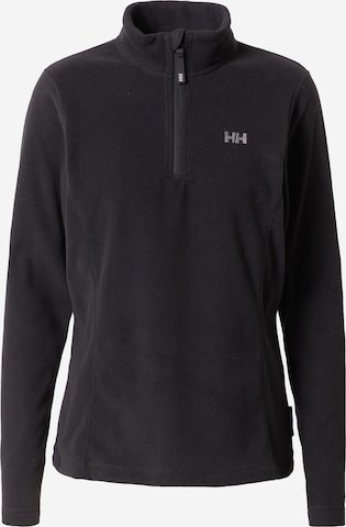 HELLY HANSENSportski pulover - crna boja: prednji dio