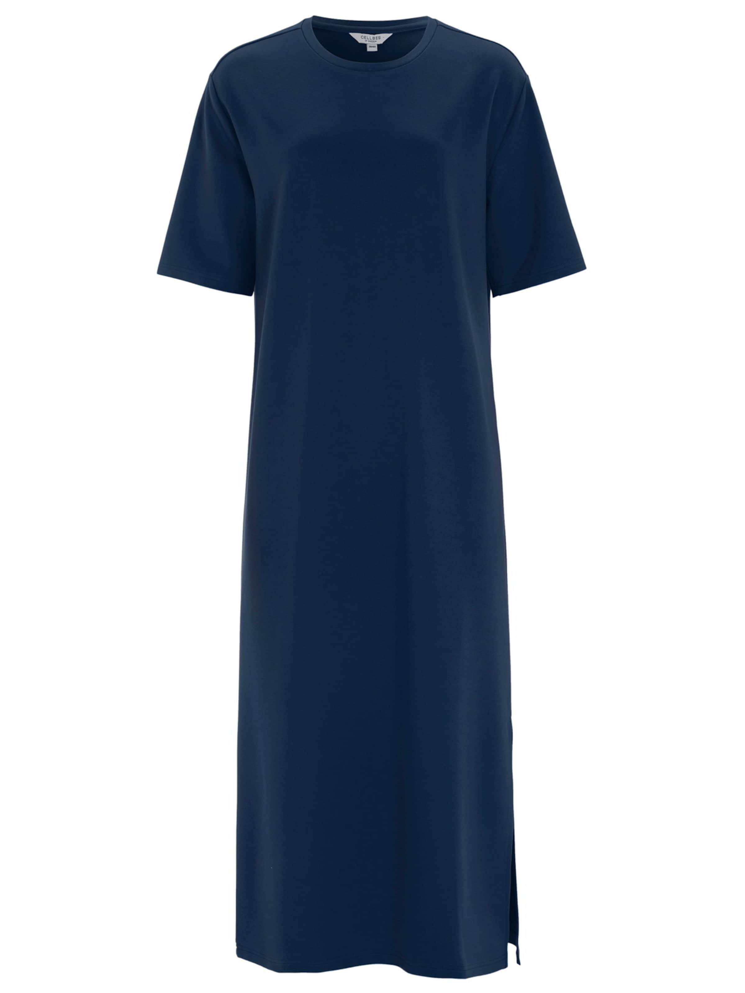 Cellbes of Sweden Jurk in Blauw: voorkant