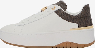 MICHAEL Michael Kors Matalavartiset tennarit 'DOTTIE' värissä ruskea / suklaa / valkoinen, Tuotenäkymä