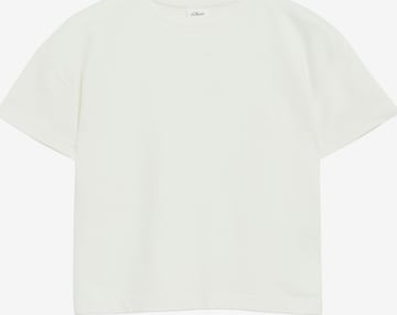 s.Oliver T-Shirt in Weiß: Vorderseite