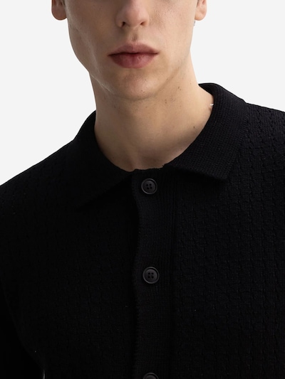 Giesto Chemise en XL en noir / blanc cassé, Vue avec produit