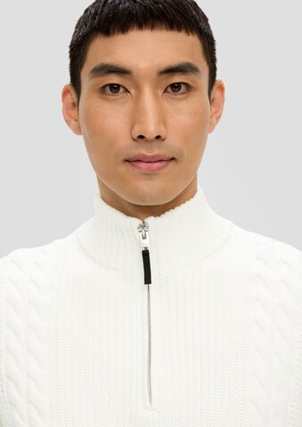 s.Oliver Pullover in Weiß