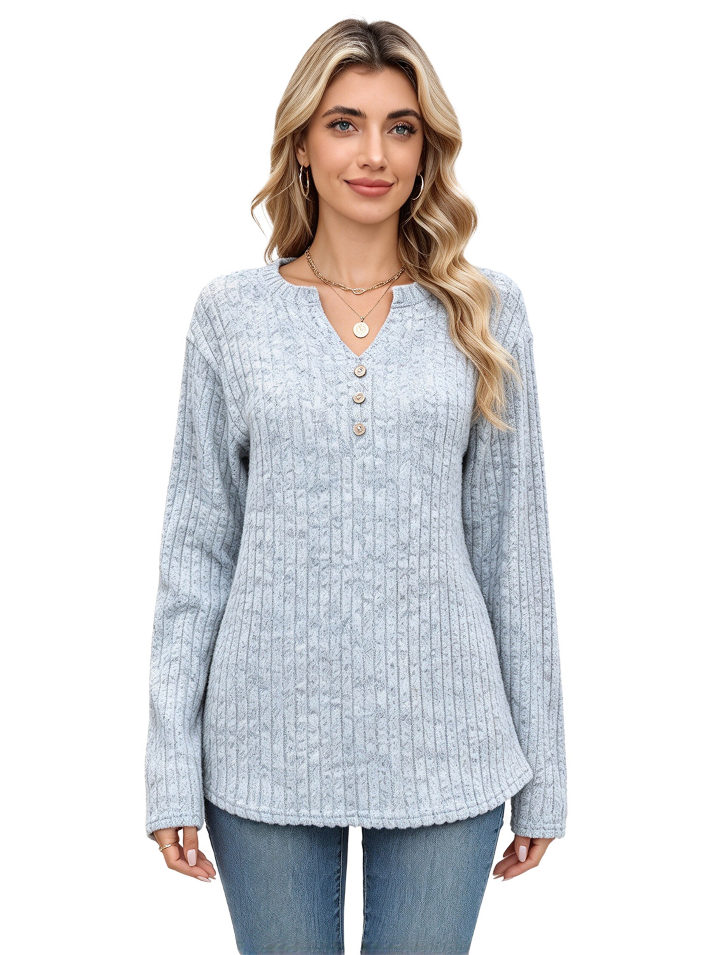 KoJooin Sweater in Blue: front