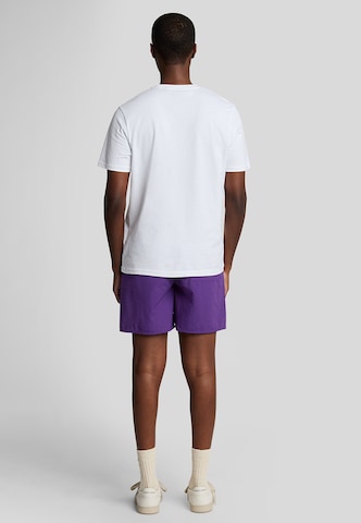 Lyle & Scott Loosefit Zwemshorts in Lila