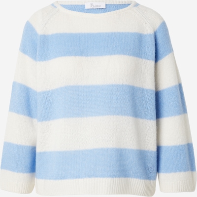 PRINCESS GOES HOLLYWOOD Sweater in Sky blue / Wool white, Item view