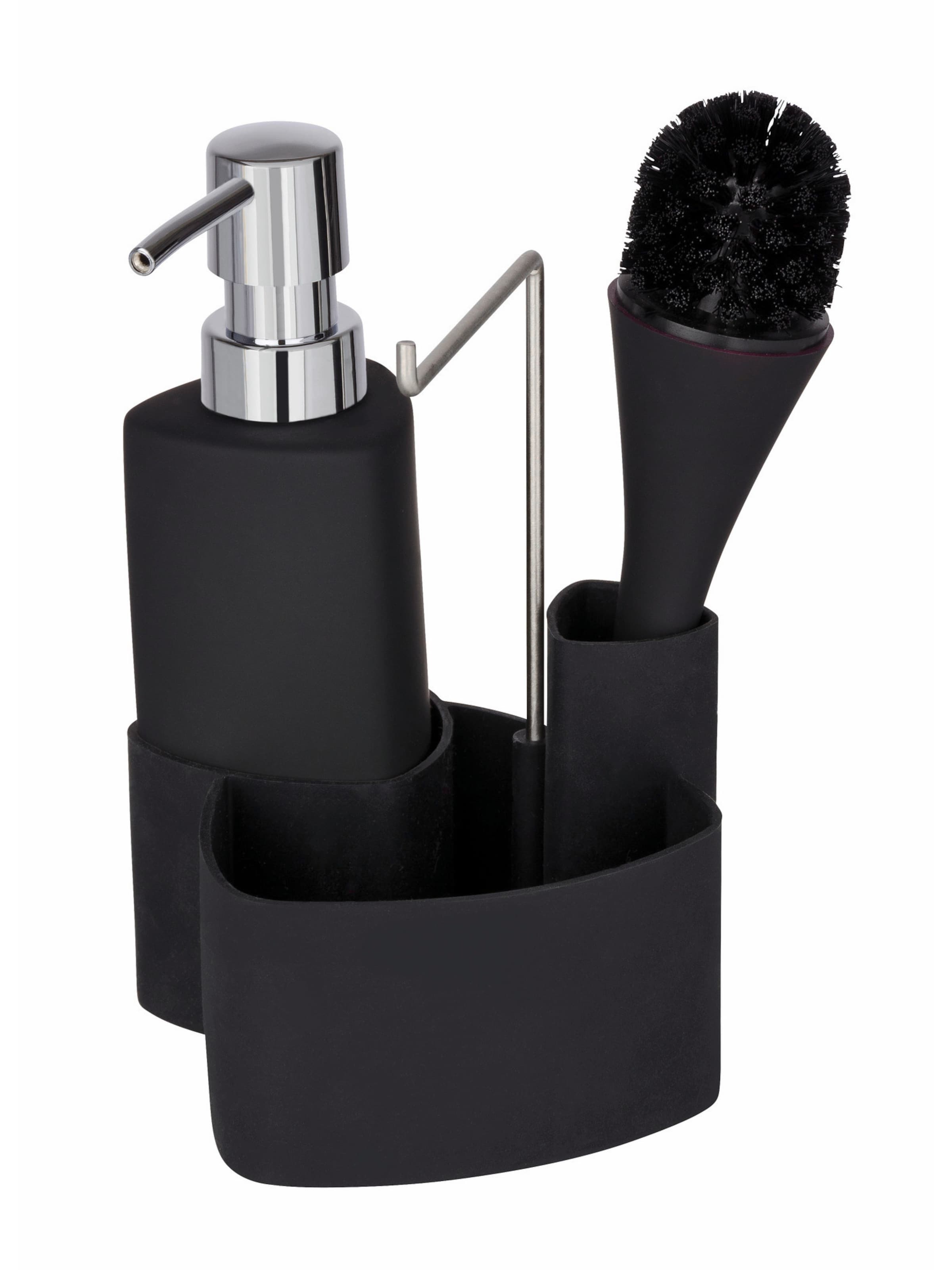 Wenko Spül-Set 'Empire' in Schwarz: Vorderseite