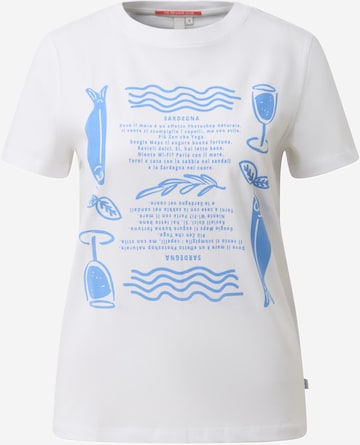 QS Shirt in Wit: voorkant