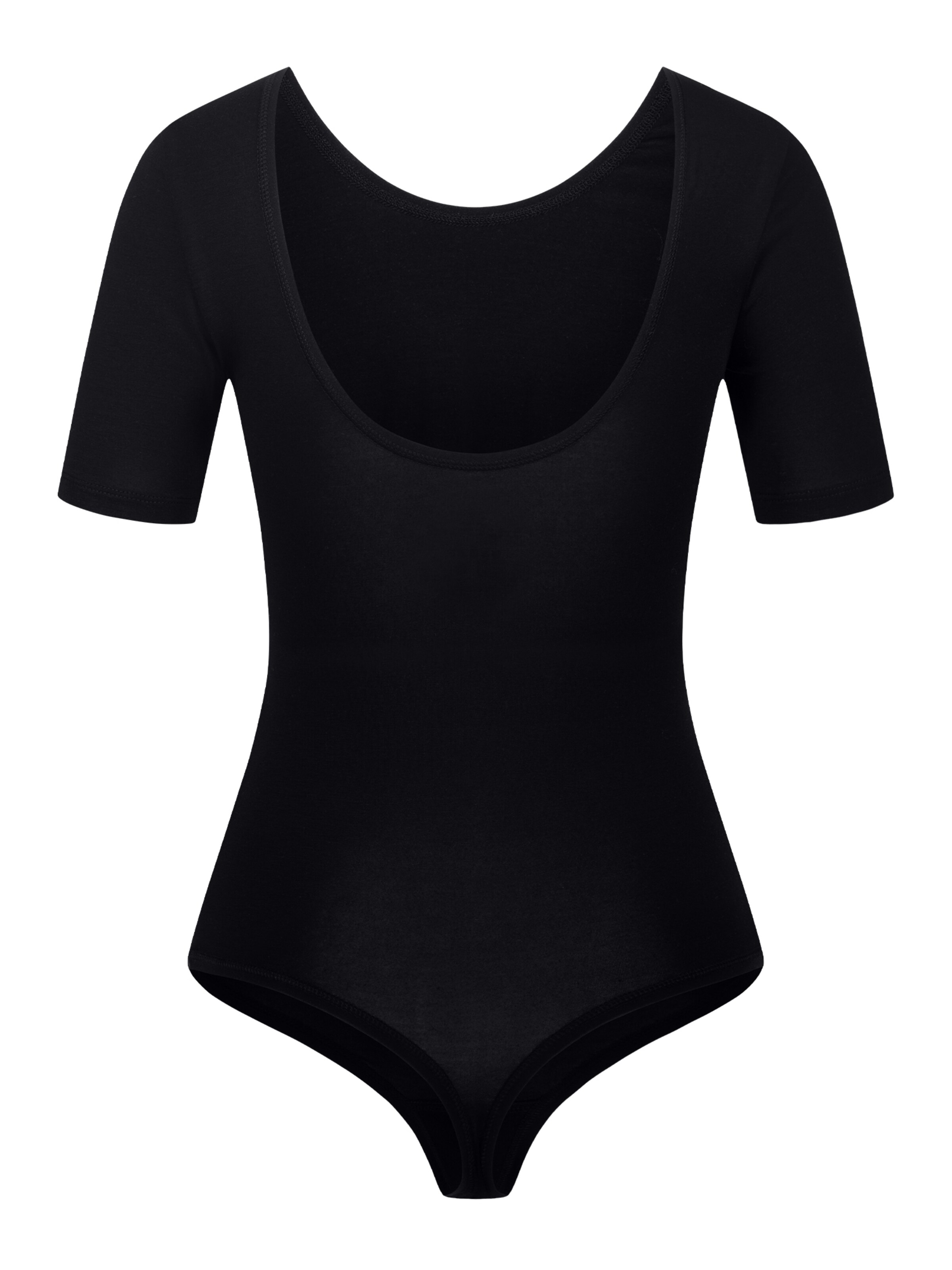 Erlich Textil Shirt Bodysuit in Black