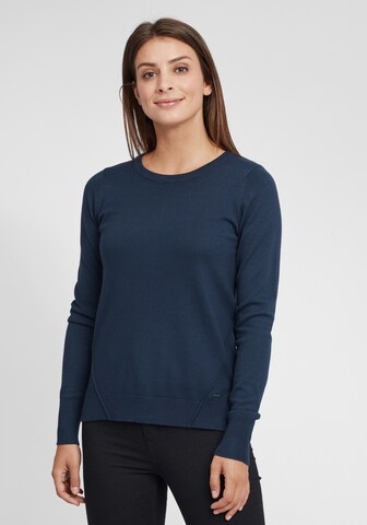 Pull-over 'Winova' Oxmo en bleu : devant