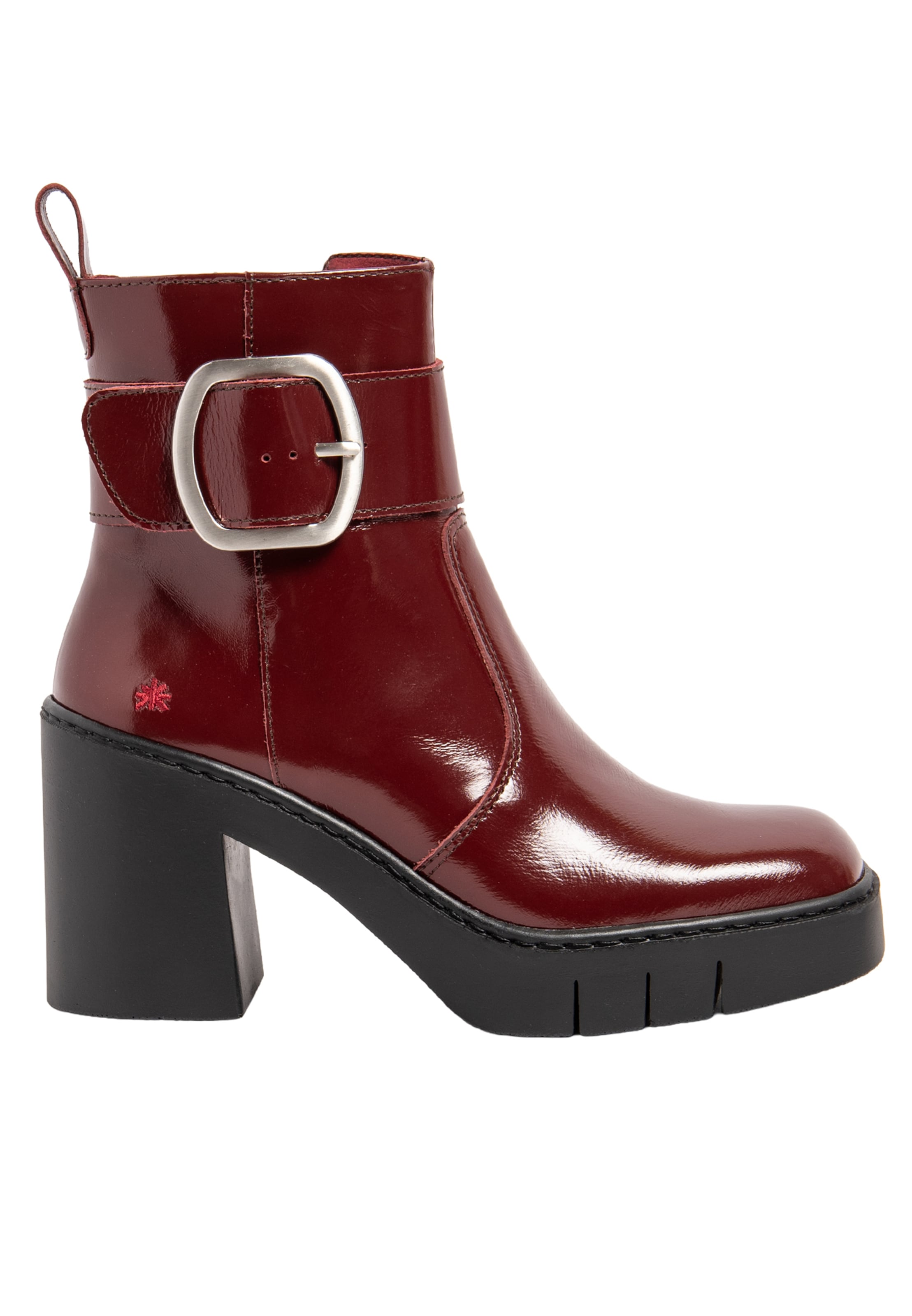 Bottines ART en rouge : devant