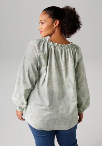 Aniston Plus Blouse in Green