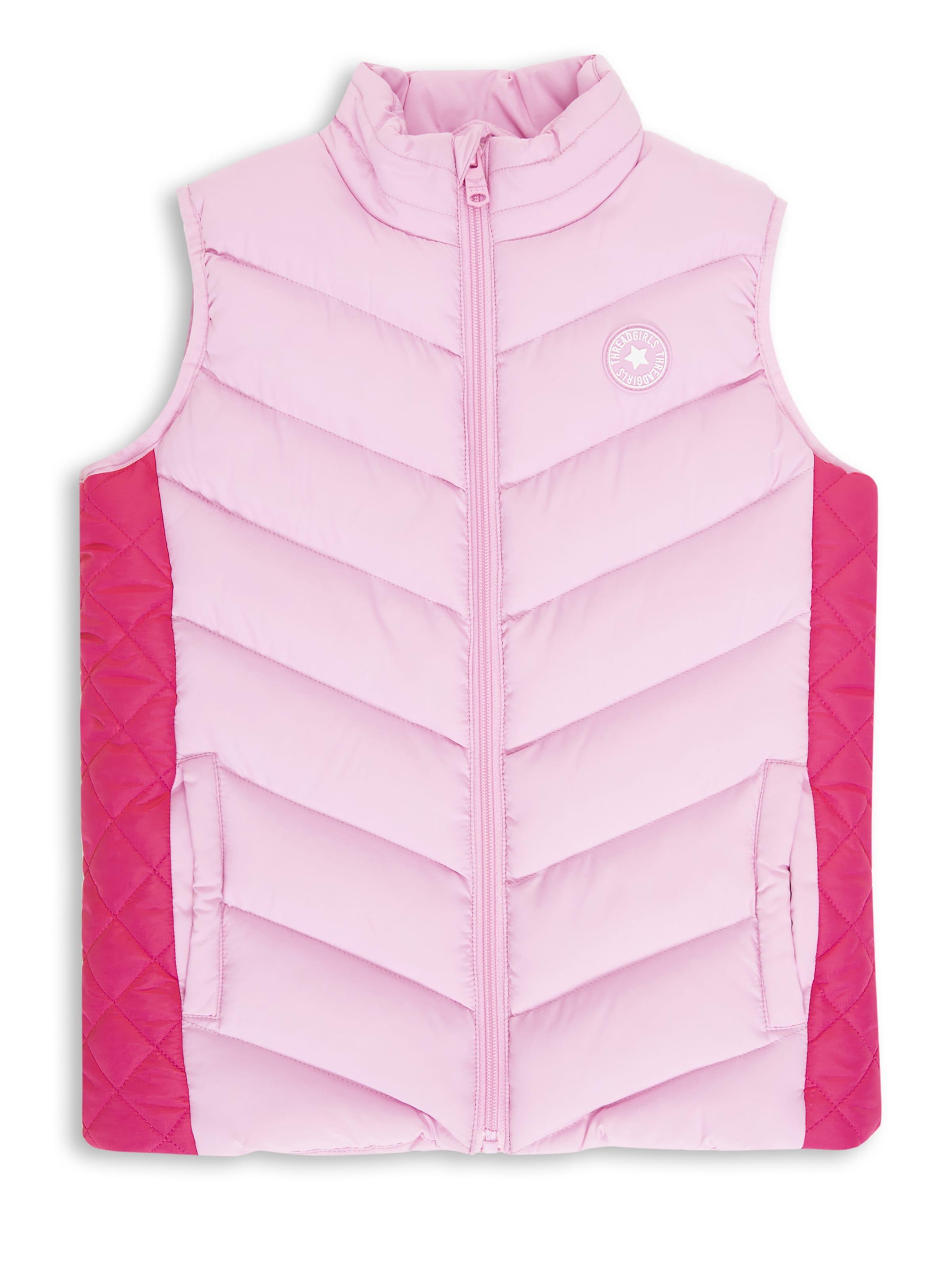 Threadgirls Weste 'Macy' in Pink: Vorderseite