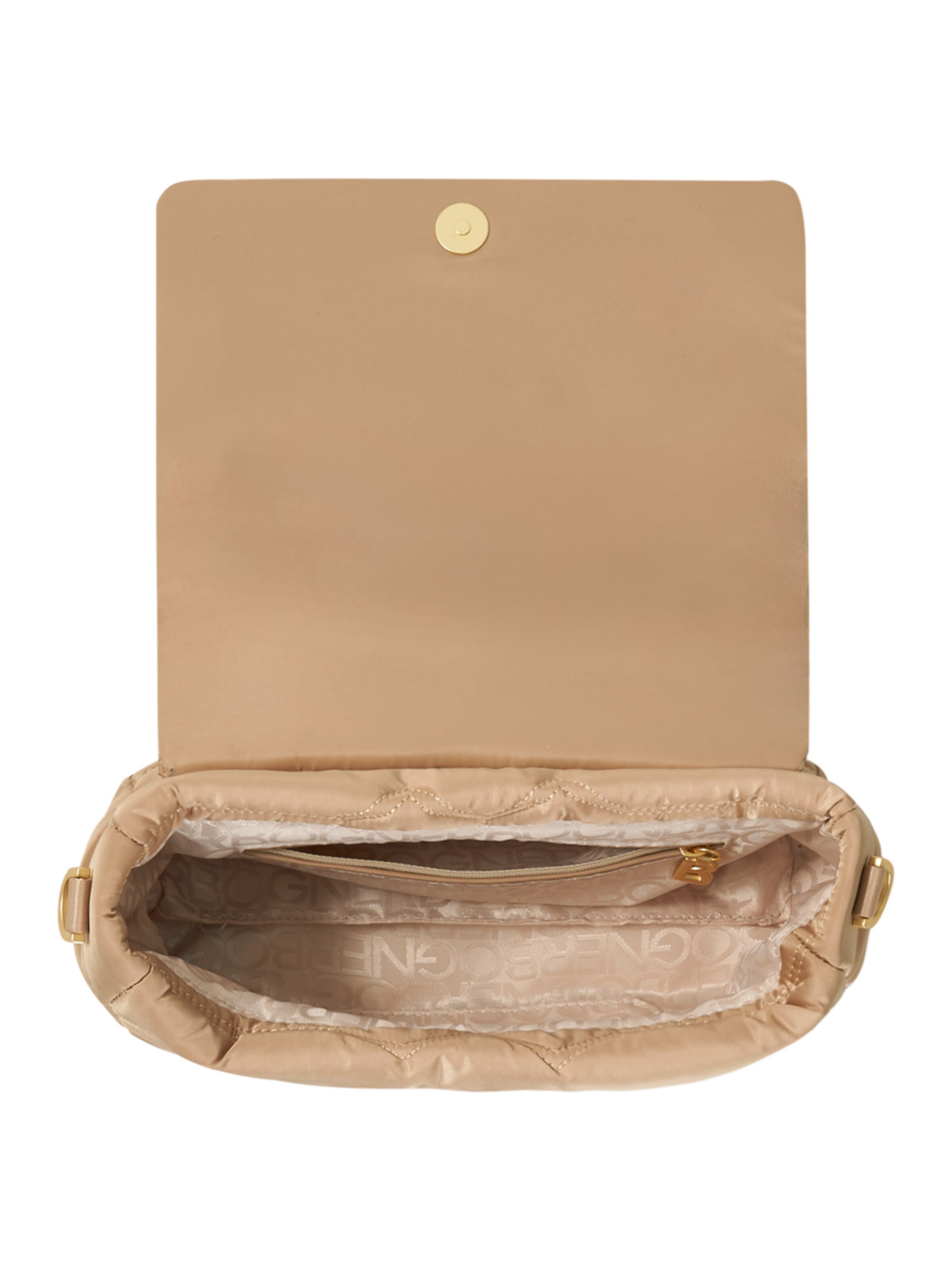 Borsa a tracolla 'Wallis Tessuto Bar' di BOGNER in beige