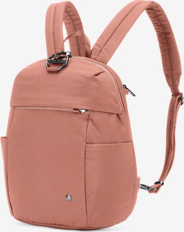 Pacsafe Rucksack in Pink