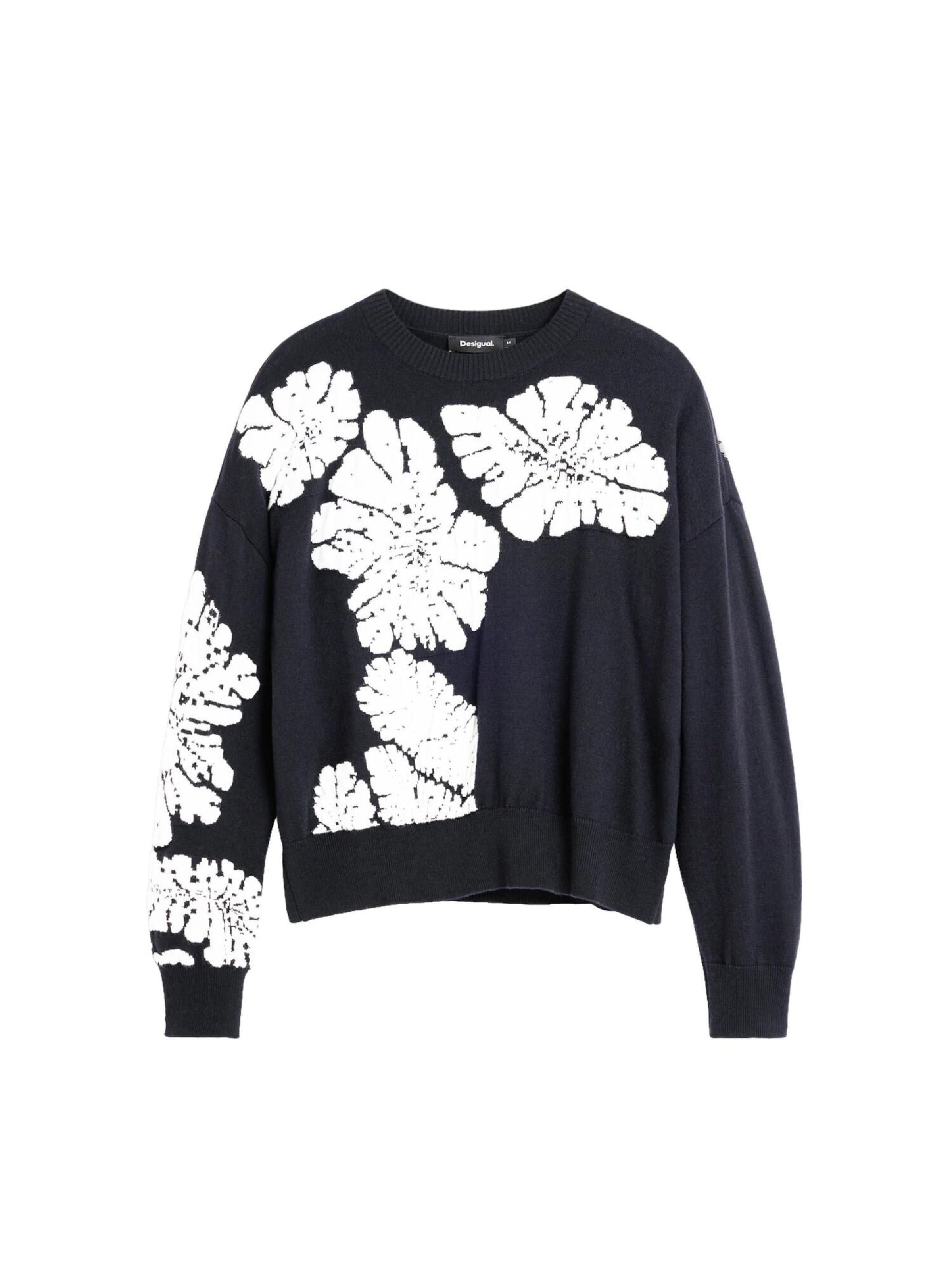 juoda Desigual Megztinis: priekis