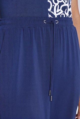 Angel of Style Wide leg Broek in Blauw