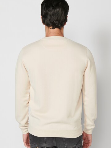 KOROSHI Sweatshirt in Beige