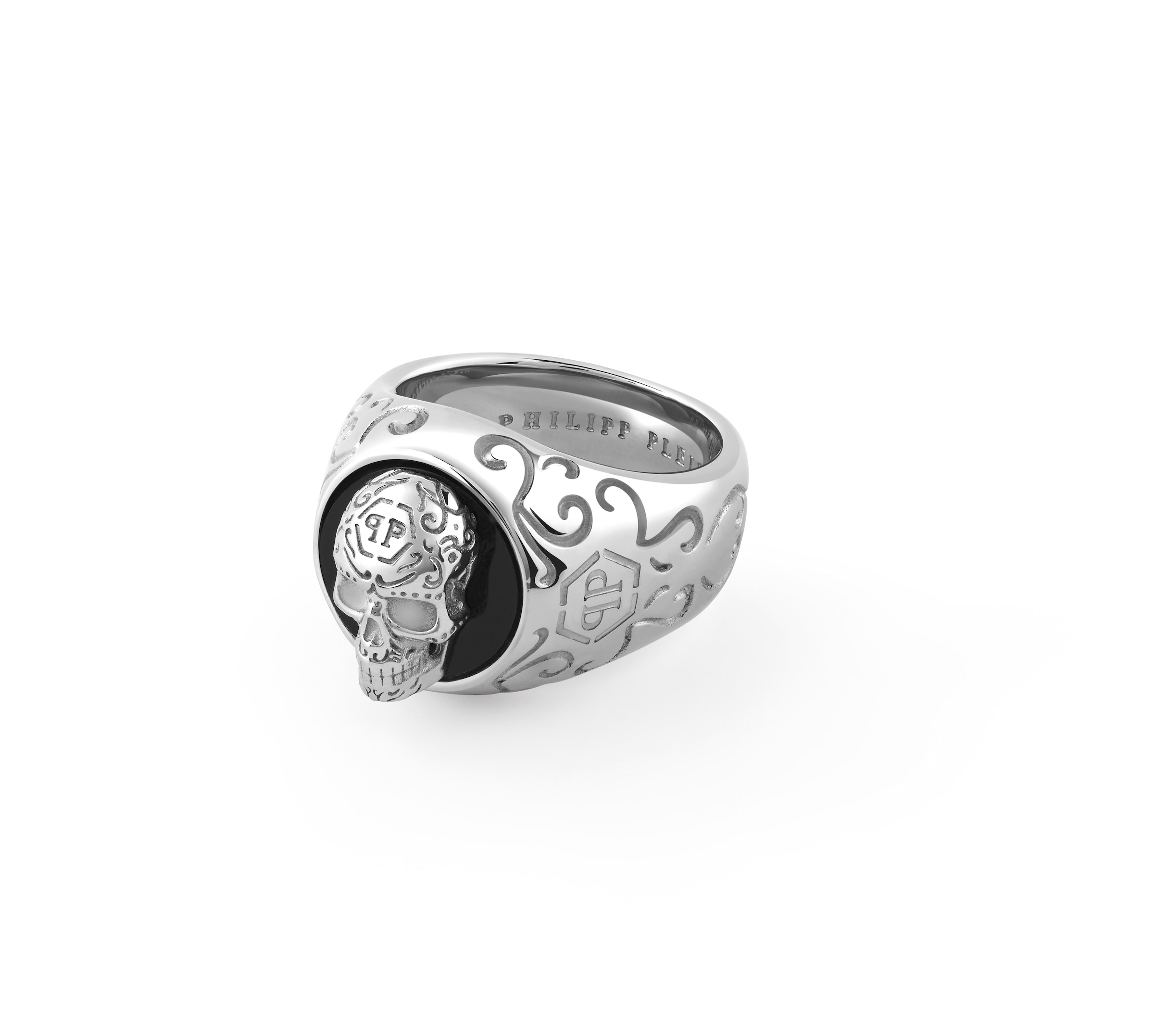 Philipp Plein Jewellery Ring 'Plein Elite' in Silver