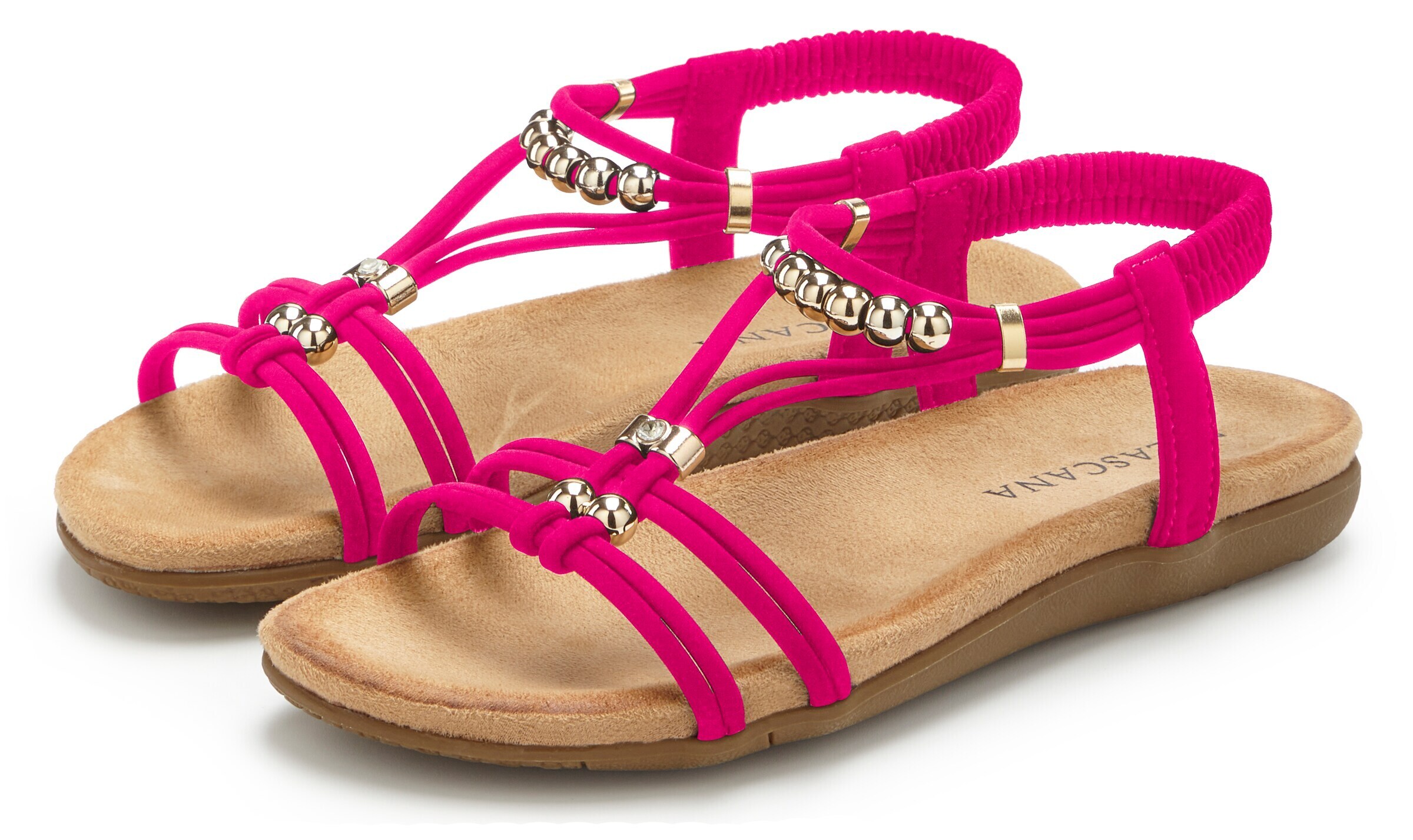 LASCANA Strap Sandals in Pink