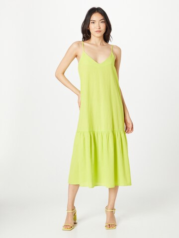 Robe d’été Nasty Gal en vert : devant