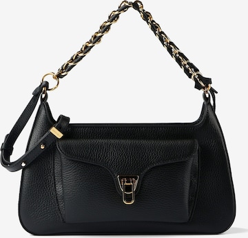 Borsa a spalla 'Beat' di Coccinelle in nero: frontale